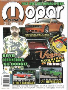 MOPAR COLLECTORS GUIDE 2006 FEB - CODDINGTON'S '63 DODGE, '67 SOX & MARTIN